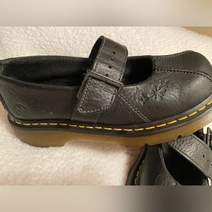 Dr. Martens Daisy Flower Splat Mary Janes